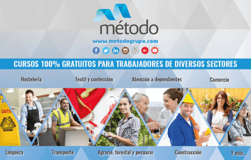 Cursos gratuitos para trabajadores Grupo Método